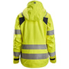 Snickers 1368 ProtecWork, Women's Waterproof Shell Jacket, High-Vis Class 3