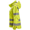 Snickers 1368 ProtecWork, Women's Waterproof Shell Jacket, High-Vis Class 3