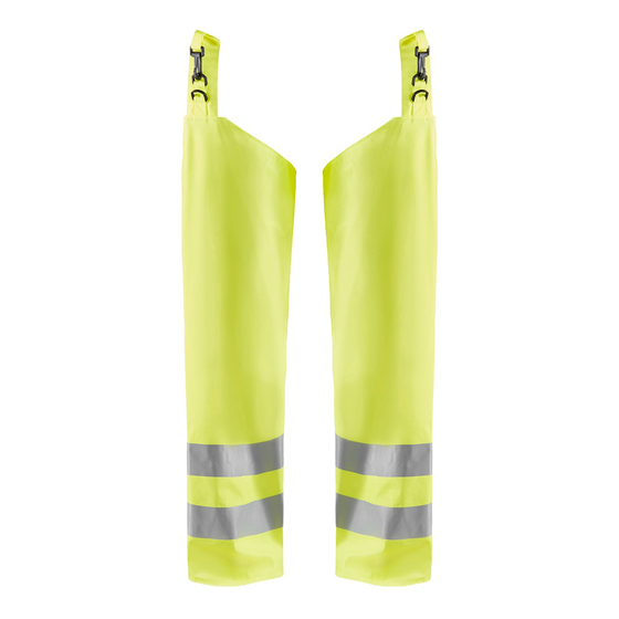 Blaklader 1385 Hi-Vis Waterproof Chaps LEVEL 1