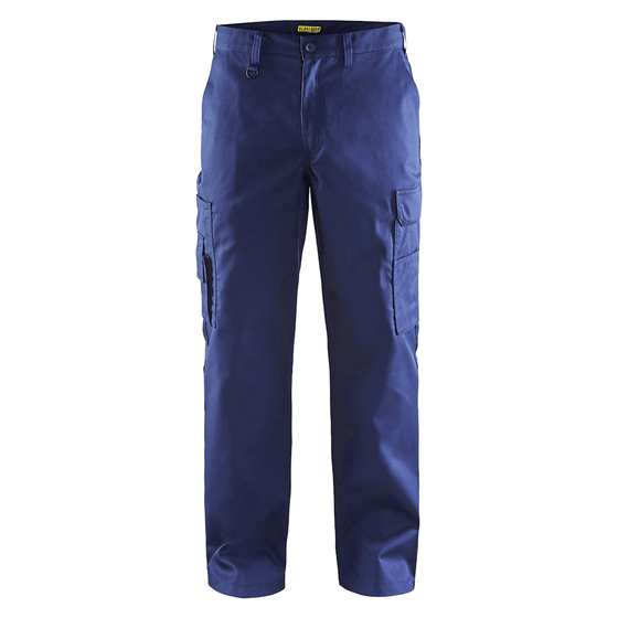 Blaklader 1400 Cargo Trousers Navy Blue - Workwear Nation Ltd