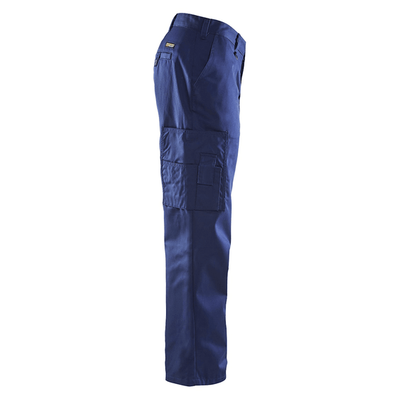 Blaklader 1400 Cargo Trousers Navy Blue - Workwear Nation Ltd