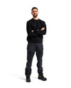 Blaklader 1417 Inherent Water-Repellent Antistatic Flame Resistant Kneepad Trousers - Workwear Nation Ltd