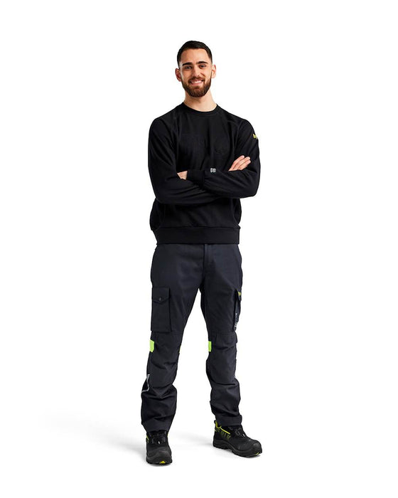 Blaklader 1417 Inherent Water-Repellent Antistatic Flame Resistant Kneepad Trousers - Workwear Nation Ltd