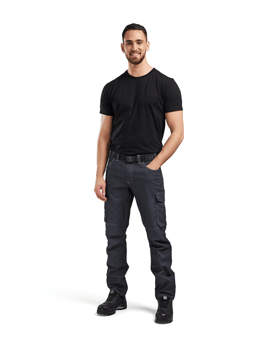 Blaklader 1439 Denim Stretch Service Trousers - Workwear Nation Ltd