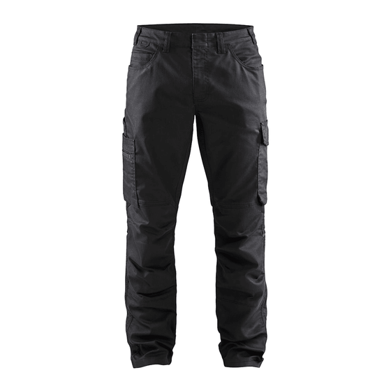 Blaklader 1439 Denim Stretch Service Trousers - Workwear Nation Ltd