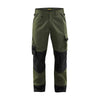 Blaklader 1454 Garden Trousers Army green/Black / 34L