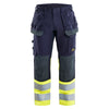 Blaklader 1487 Multinorm Inherent Hi-Vis Trousers with Stretch