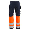 Blaklader 1487 Multinorm Inherent Hi-Vis Trousers with Stretch