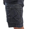 Blaklader 1502 Holster Pocket Work Shorts X1500 Black / 34" Waist