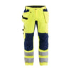 Blaklader 1552 Hi-Vis Holster Pocket Trousers with Stretch