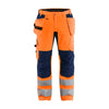 Blaklader 1552 Hi-Vis Holster Pocket Trousers with Stretch