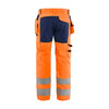 Blaklader 1552 Hi-Vis Holster Pocket Trousers with Stretch