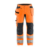 Blaklader 1552 Hi-Vis Holster Pocket Trousers with Stretch
