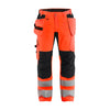Blaklader 1552 Hi-Vis Holster Pocket Trousers with Stretch