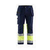 Blaklader 1558 Hi-Vis Kneepad Stretch Trousers