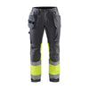 Blaklader 1558 Hi-Vis Kneepad Stretch Trousers