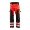Blaklader 1566 Hi-Vis Kneepad Trousers