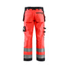 Blaklader 1568 Hi-Vis Craftsman Holster Pocket Kneepad Trousers