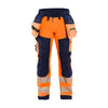 Blaklader 1820 Hi-Vis Waterproof Softshell Trousers