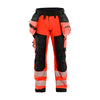 Blaklader 1820 Hi-Vis Waterproof Softshell Trousers