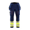 Blaklader 1821 Hi-Vis Waterproof Softshell Trousers