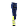 Blaklader 1821 Hi-Vis Waterproof Softshell Trousers