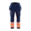 Blaklader 1821 Hi-Vis Waterproof Softshell Trousers
