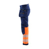 Blaklader 1821 Hi-Vis Waterproof Softshell Trousers