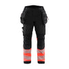 Blaklader 1821 Hi-Vis Waterproof Softshell Trousers