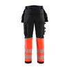 Blaklader 1821 Hi-Vis Waterproof Softshell Trousers