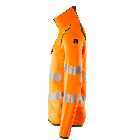 Mascot ACCELERATE SAFE 19103 Hi-Vis Fleece Jumper with Zipper