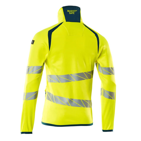 Mascot ACCELERATE SAFE 19103 Hi-Vis Fleece Jumper with Zipper