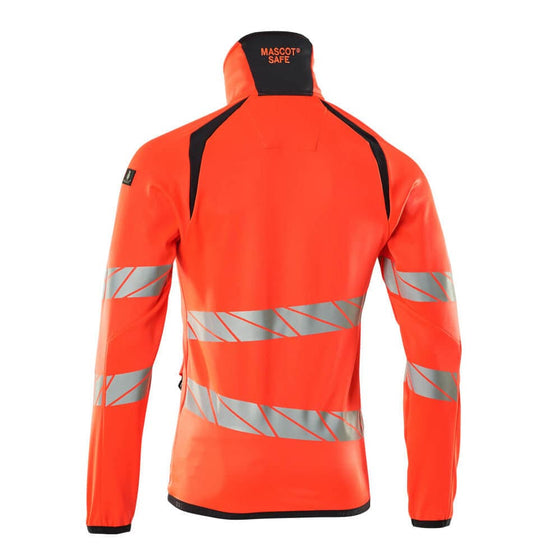 Mascot ACCELERATE SAFE 19103 Hi-Vis Fleece Jumper with Zipper