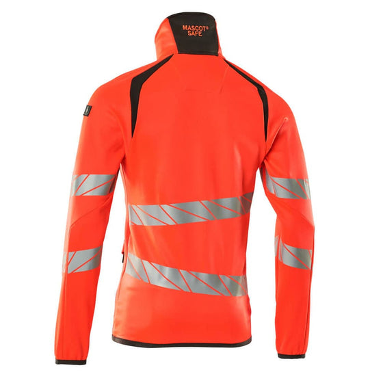 Mascot ACCELERATE SAFE 19103 Hi-Vis Fleece Jumper with Zipper