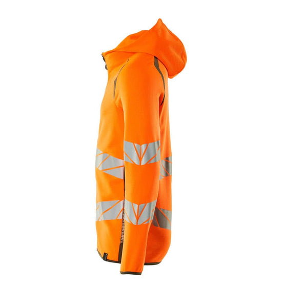 Mascot ACCELERATE SAFE 19284 Hi-Vis Hoodie with Zipper