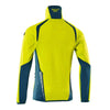 Mascot ACCELERATE SAFE 19303 Hi-Vis Fleece Jumper with Half-Zip