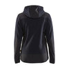 Blaklader 5941 Women's knitted jacket with softshell and hood