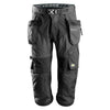 Pantalon de travail pirate Snickers 6905 flexiwork avec poche holster gris acier