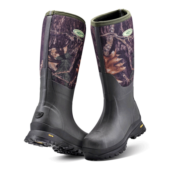 Grubs Treeline 8.5™ Thermal Rated Lined Wellington Boots - VIBRAM SOLE