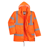 Portwest RT63 Hi-Vis Breathable Interactive Waterproof Traffic Jacket