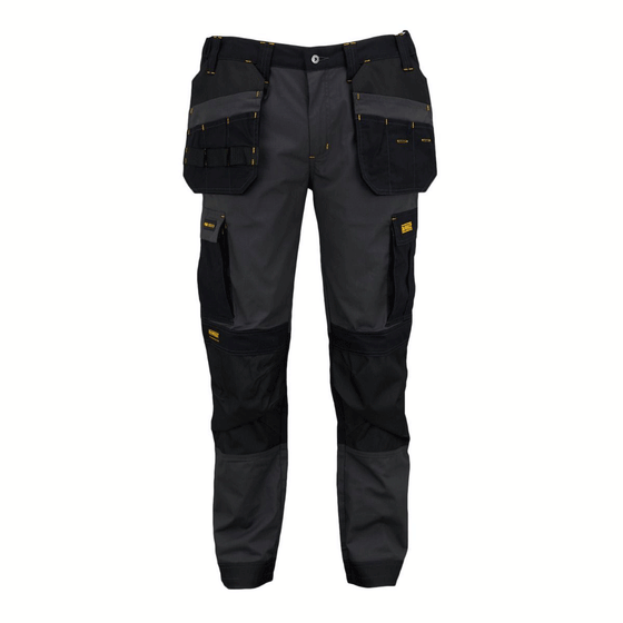 Dewalt Albany Slim Fit Kneepad Stretch Trouser