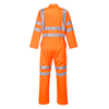 Portwest RT42 Hi-Vis Polycotton Service Coverall Orange / Medium