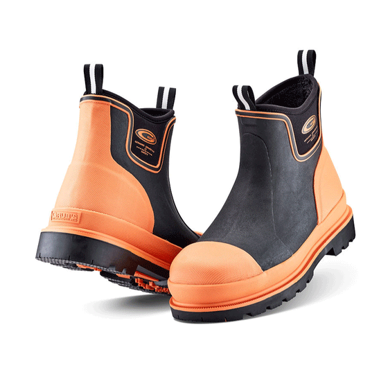 Grubs Ceramic Driver 5.0 S5 Safety Toe Cap Work Dealer Boot Black Orange / UK 8 - EU 42