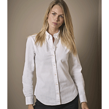  Tee Jays 4001 Ladies Perfect Long Sleeve Oxford Shirt