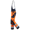 Snickers 6064 ProtecWork Hi-Vis Bib & Brace Trousers