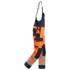 Snickers 6064 ProtecWork Hi-Vis Bib & Brace Trousers