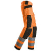 Snickers 6734 High-Vis Class 2 Women's Stretch Trousers Holster Pockets