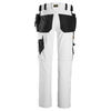 Snickers 6271 AllroundWork 4-Way Stretch Holster Pockets Trousers White