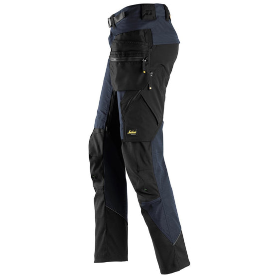 Snickers 6972  FlexiWork, Work Trousers+ Detachable Holster Pockets Navy Blue