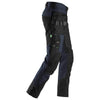 Snickers 6972  FlexiWork, Work Trousers+ Detachable Holster Pockets Navy Blue / 36" Waist - 32" Leg